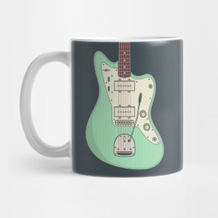 Surf Green JM Guitar Mug